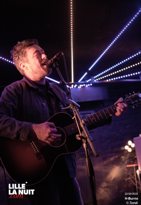 H-Burns en duo pour la Sunset Party à la Cave aux Poètes en live - photo n°3