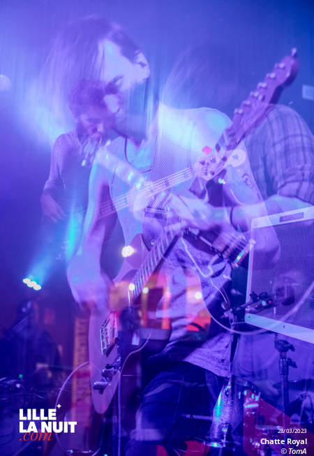 Chatte Royal + Poly-Math à la Bulle Café en live - photo n°2