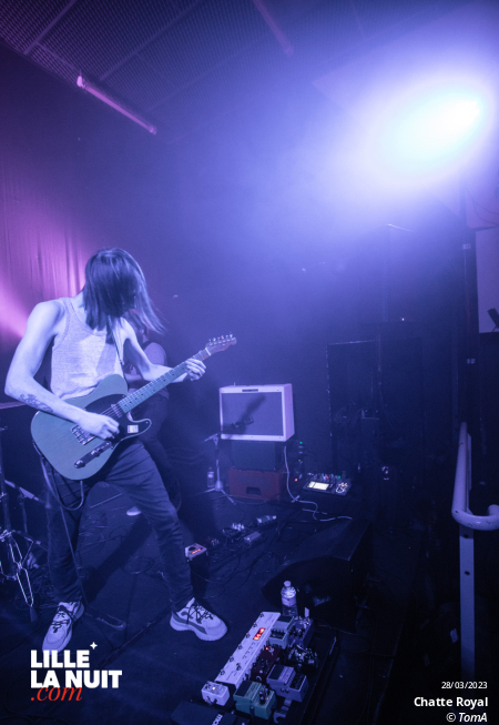 Chatte Royal + Poly-Math à la Bulle Café en live - photo n°6