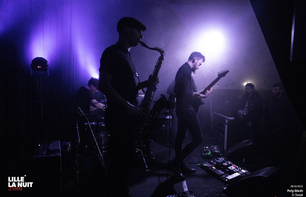 Chatte Royal + Poly-Math à la Bulle Café en live - photo n°11