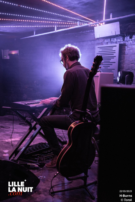 H-Burns en duo pour la Sunset Party à la Cave aux Poètes en live - photo n°13