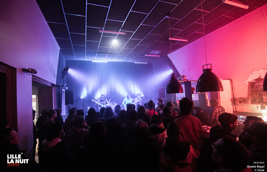 Chatte Royal + Poly-Math à la Bulle Café en live - photo n°17