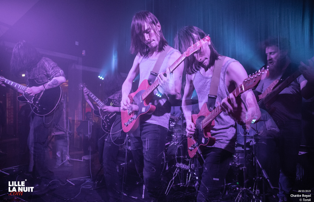 Chatte Royal + Poly-Math à la Bulle Café en live - photo n°13