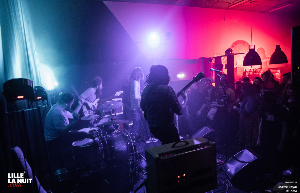 Chatte Royal + Poly-Math à la Bulle Café en live - photo n°19