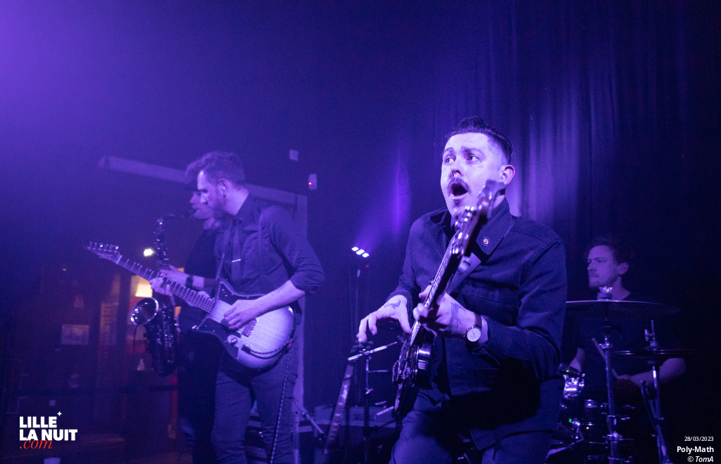 Chatte Royal + Poly-Math à la Bulle Café en live - photo n°10