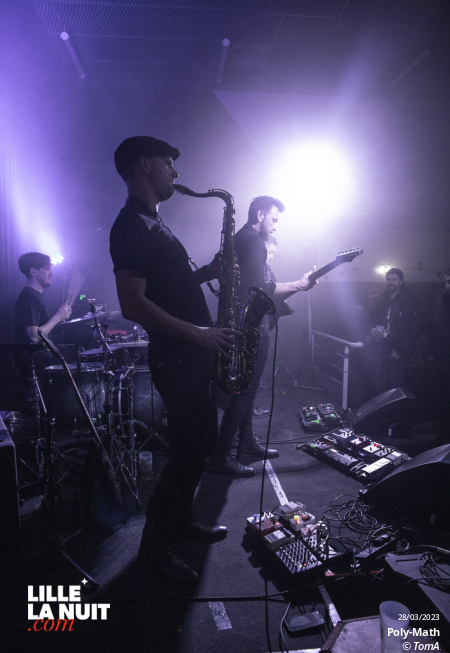 Chatte Royal + Poly-Math à la Bulle Café en live - photo n°6