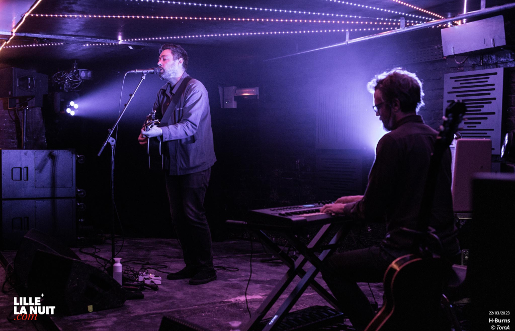 H-Burns en duo pour la Sunset Party à la Cave aux Poètes en live - photo n°6