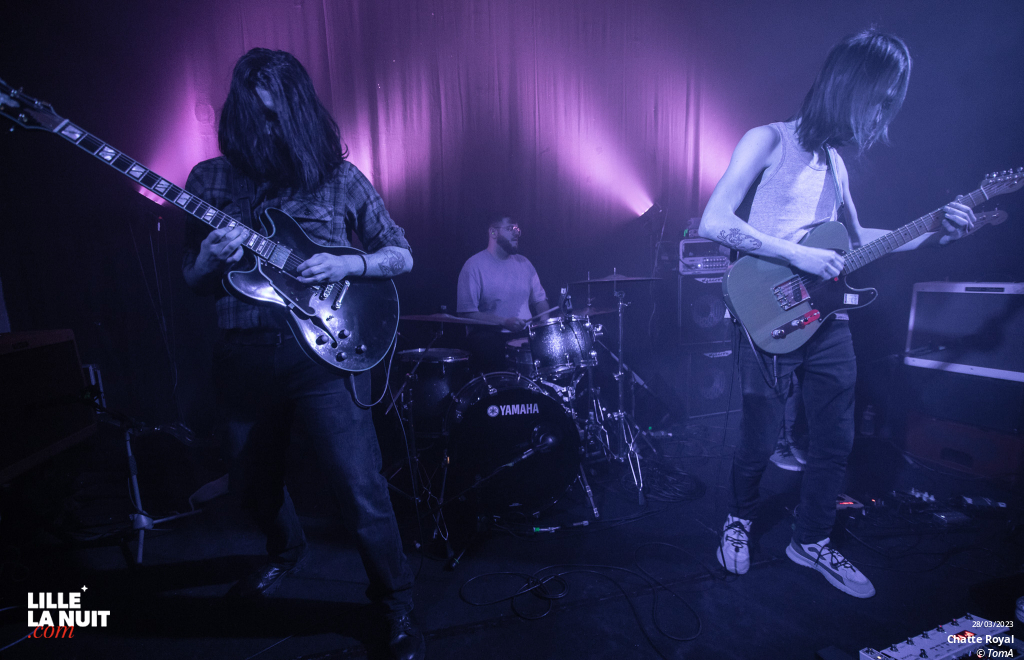 Chatte Royal + Poly-Math à la Bulle Café en live - photo n°5