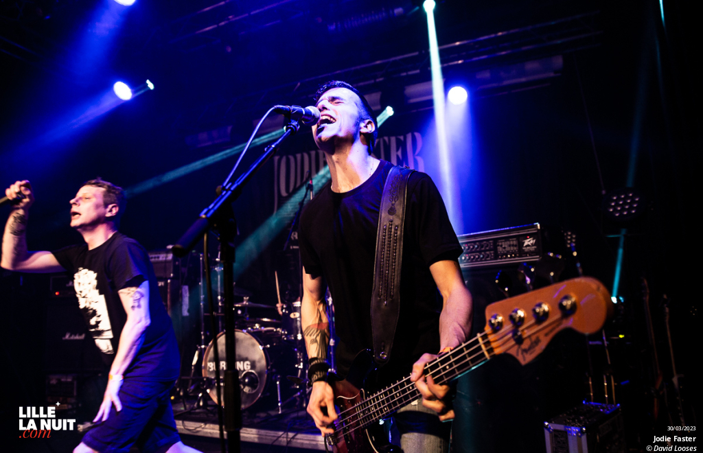 Skate or Die : No Fun At All + Burning Heads + Jodie Faster au Black Lab en live - photo n°8