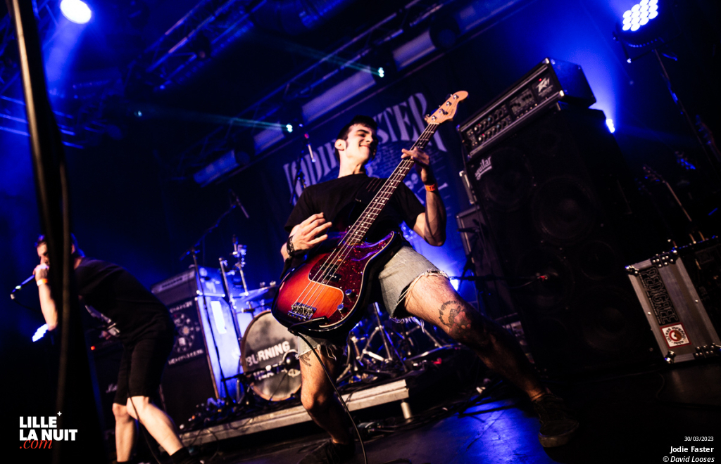 Skate or Die : No Fun At All + Burning Heads + Jodie Faster au Black Lab en live - photo n°9