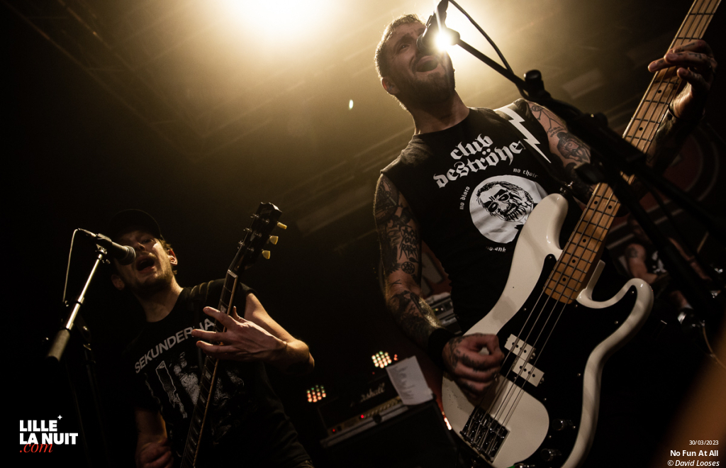 Skate or Die : No Fun At All + Burning Heads + Jodie Faster au Black Lab en live - photo n°20