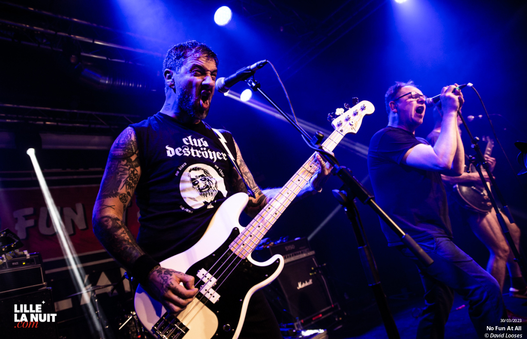 Skate or Die : No Fun At All + Burning Heads + Jodie Faster au Black Lab en live - photo n°3