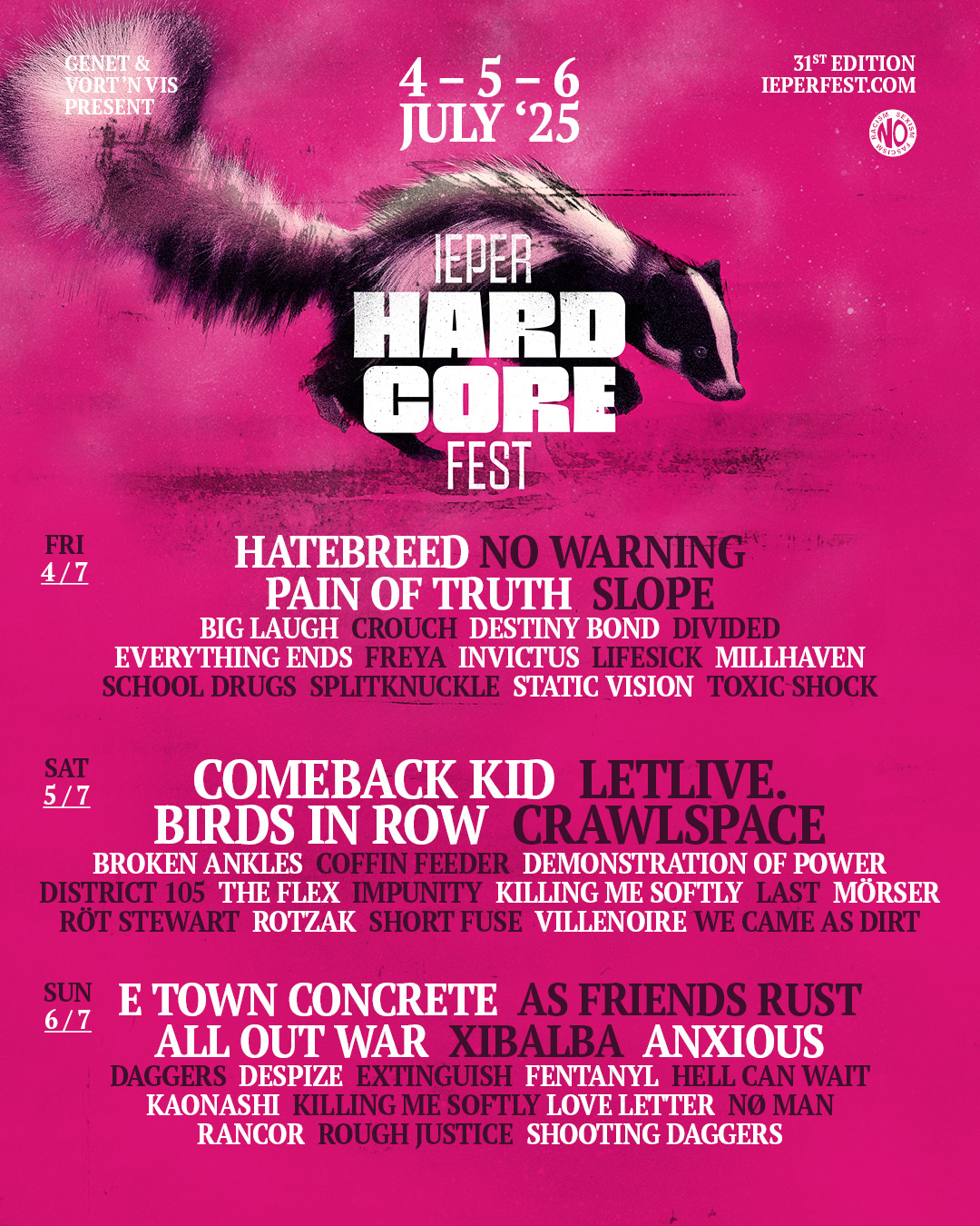 Ieper Hardcore Fest 2025