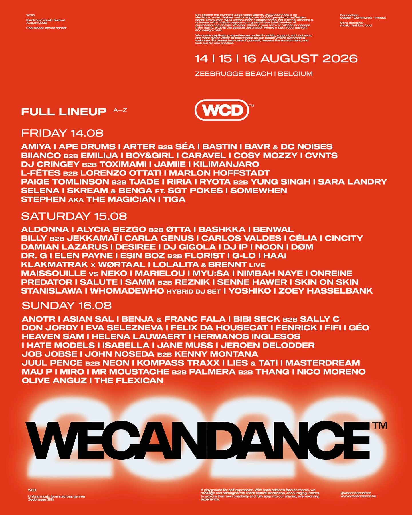 Wecandance Festival 2026