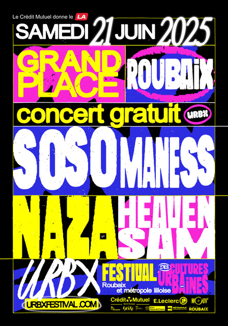 URBX Festival – Concert gratuit