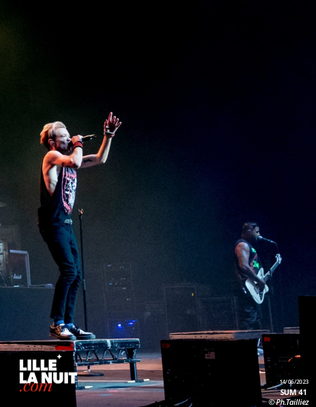 Sum 41 + Fishbone + Landmvrks au Zénith de Lille en live - photo n°10