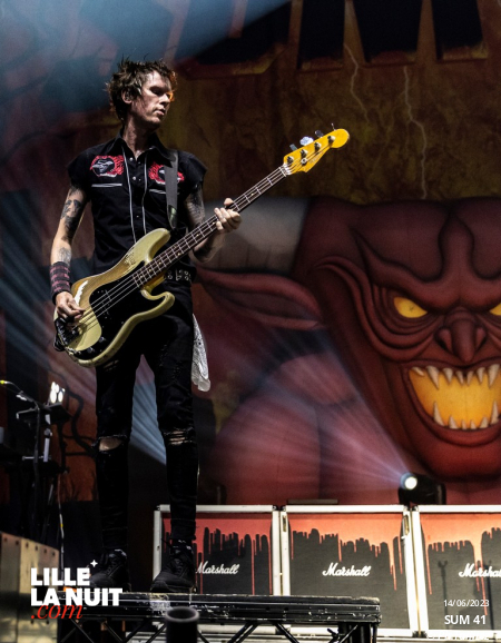 Sum 41 + Fishbone + Landmvrks au Zénith de Lille en live - photo n°20