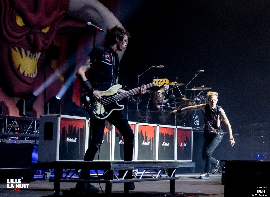 Sum 41 + Fishbone + Landmvrks au Zénith de Lille en live - photo n°11