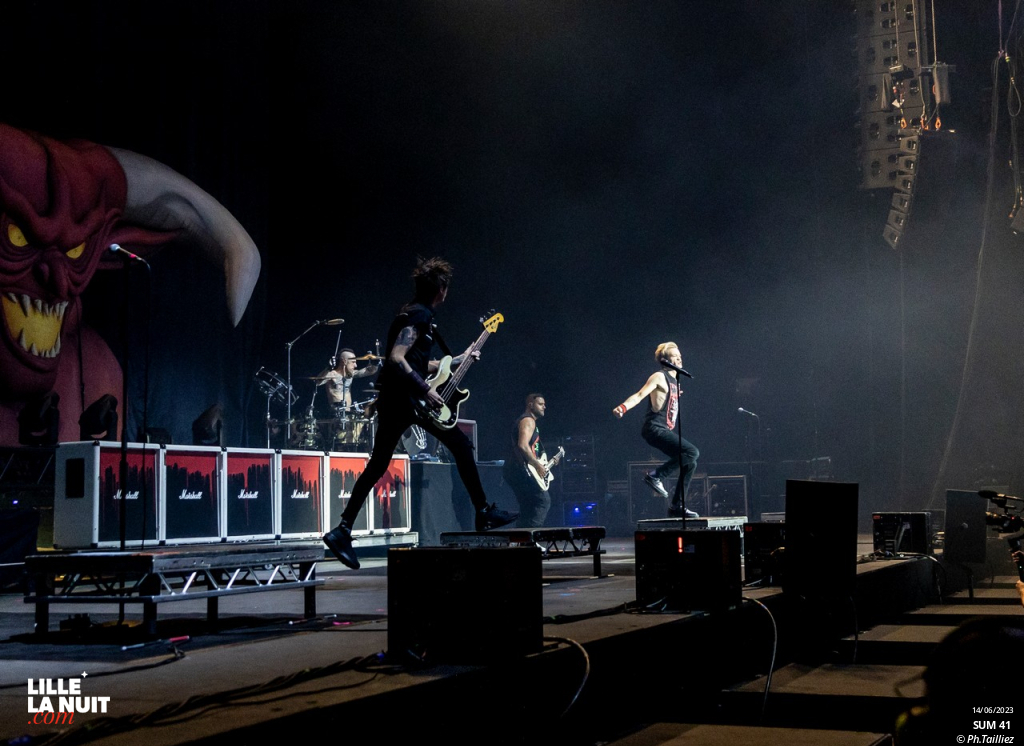 Sum 41 + Fishbone + Landmvrks au Zénith de Lille en live - photo n°12