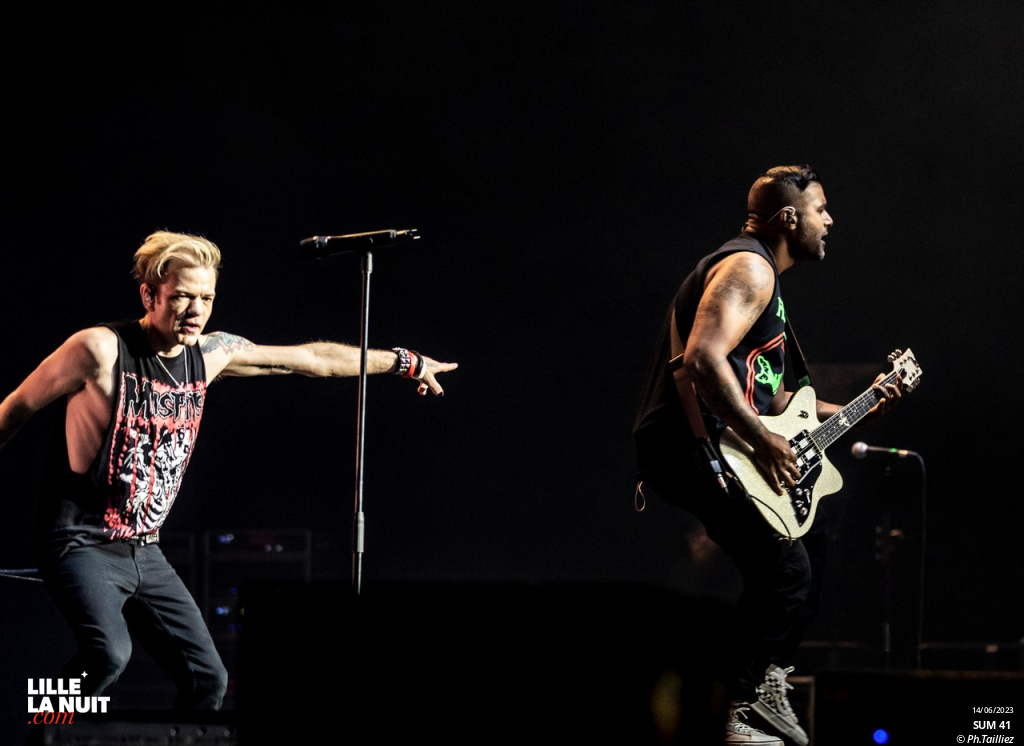 Sum 41 + Fishbone + Landmvrks au Zénith de Lille en live - photo n°22