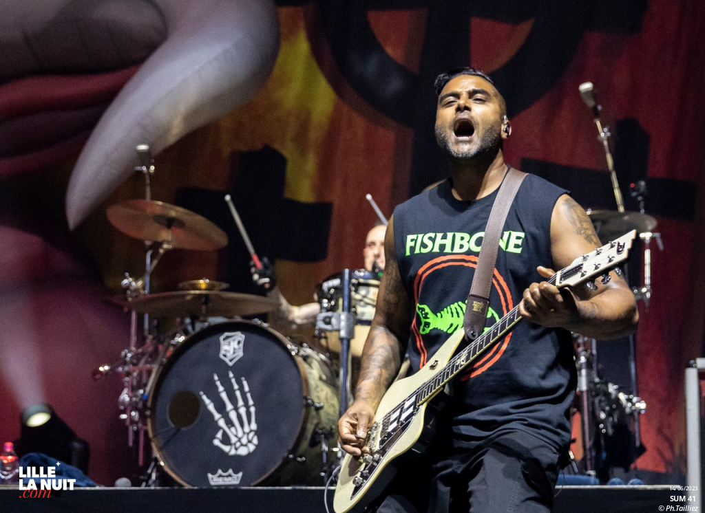Sum 41 + Fishbone + Landmvrks au Zénith de Lille en live - photo n°19