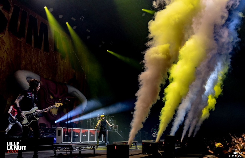 Sum 41 + Fishbone + Landmvrks au Zénith de Lille en live - photo n°6