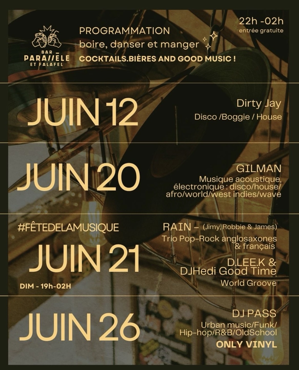 La Fête de la Musique au Bar Parallèle