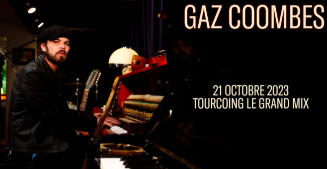 Gaz Coombes en concert
