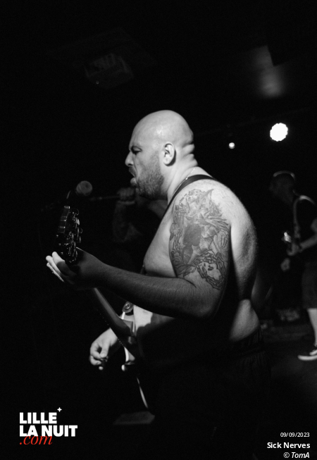 Broken Ankles + Dear Liars + Sick Nerves + November + Morpain à la Brat Cave en live - photo n°1