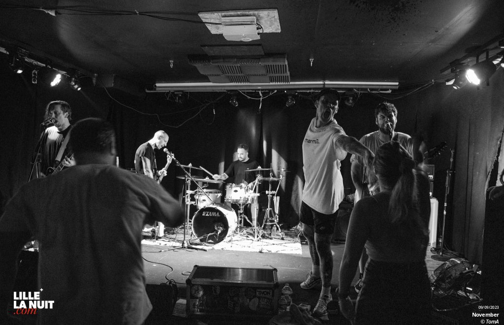 Broken Ankles + Dear Liars + Sick Nerves + November + Morpain à la Brat Cave en live - photo n°12