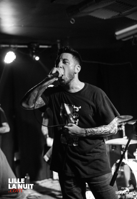 Broken Ankles + Dear Liars + Sick Nerves + November + Morpain à la Brat Cave en live - photo n°2