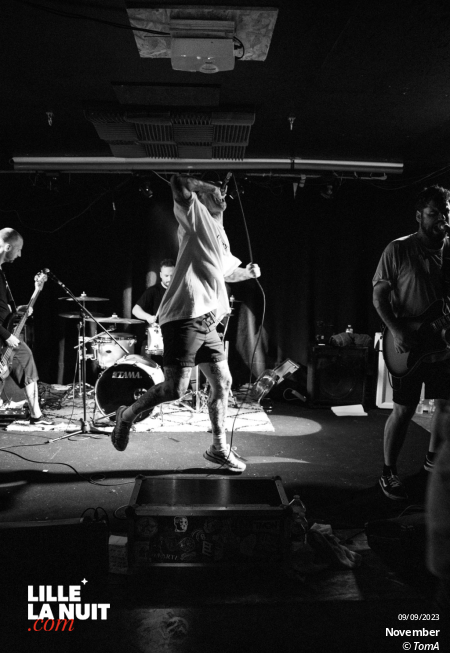 Broken Ankles + Dear Liars + Sick Nerves + November + Morpain à la Brat Cave en live - photo n°13