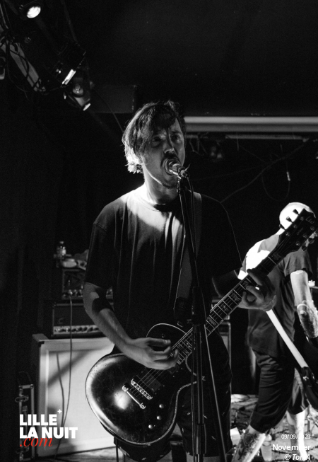 Broken Ankles + Dear Liars + Sick Nerves + November + Morpain à la Brat Cave en live - photo n°1