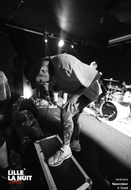 Broken Ankles + Dear Liars + Sick Nerves + November + Morpain à la Brat Cave en live - photo n°3