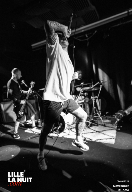 Broken Ankles + Dear Liars + Sick Nerves + November + Morpain à la Brat Cave en live - photo n°4