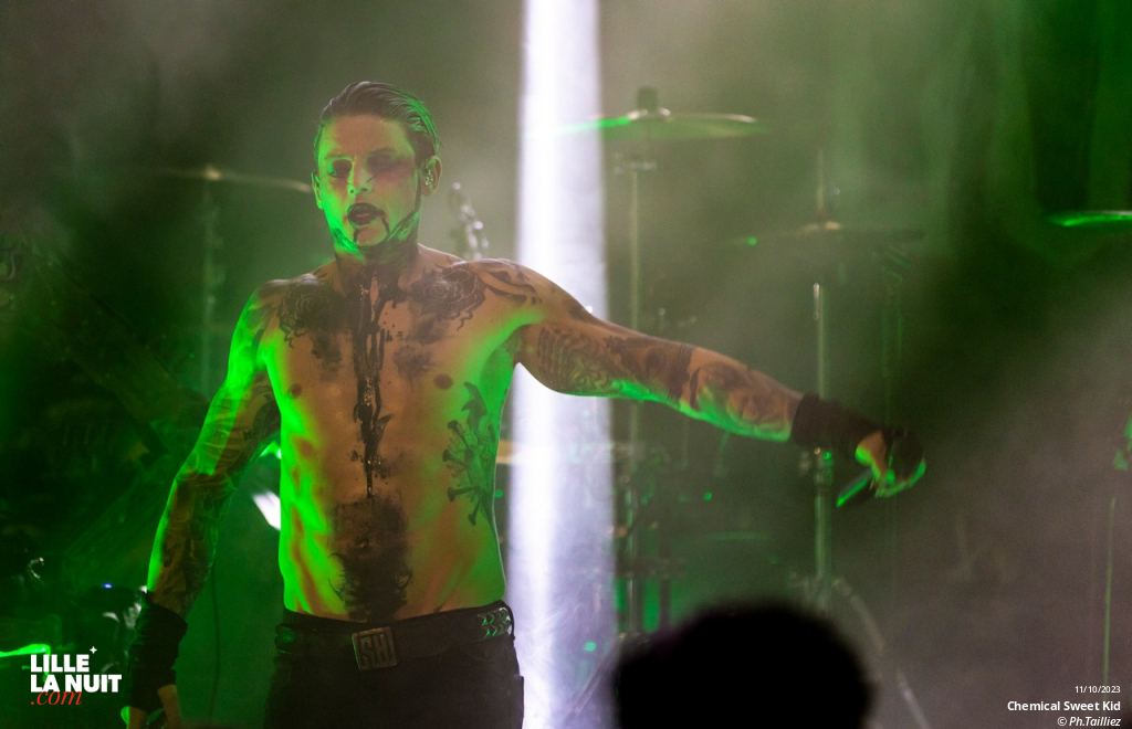 Lord Of The Lost + Chemical Sweet Kid au Black Lab en live - photo n°5