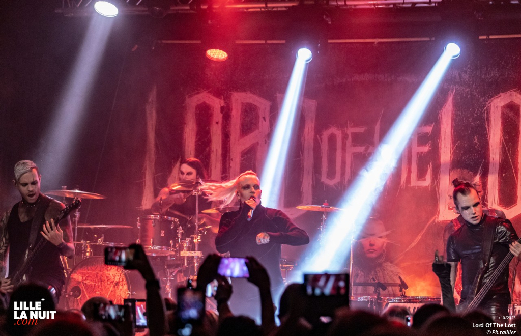 Lord Of The Lost + Chemical Sweet Kid au Black Lab en live - photo n°11