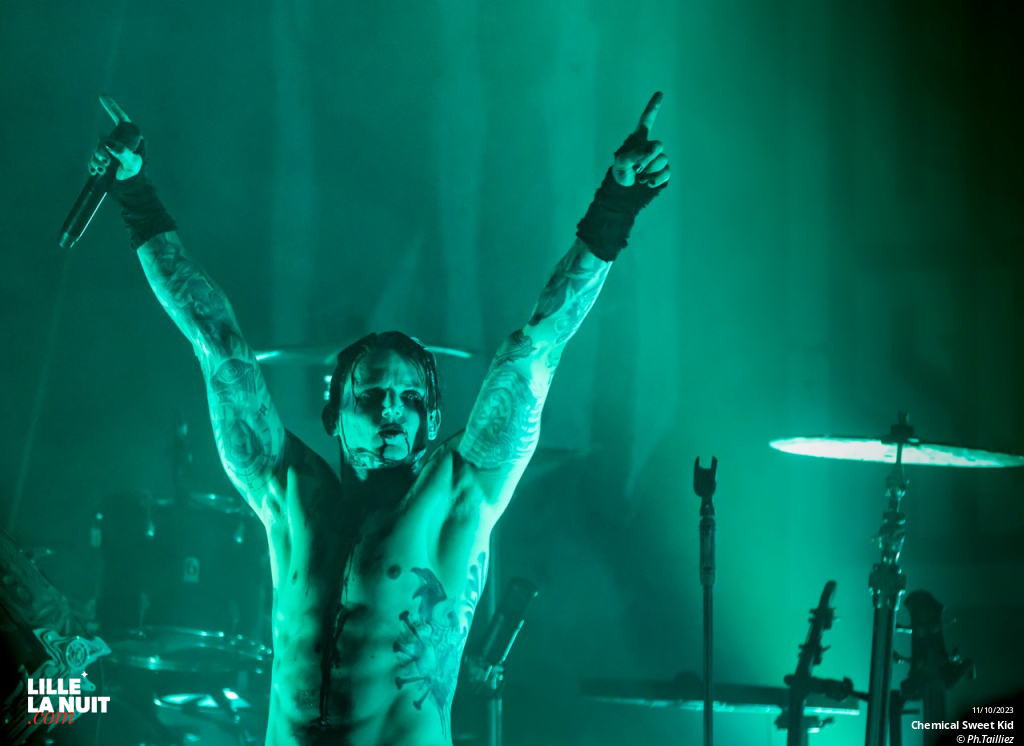 Lord Of The Lost + Chemical Sweet Kid au Black Lab en live - photo n°11