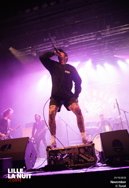 Fighters Night avec Dear Liars + Noise Emission Control + November + The Butcher’s Rodeo à l’espace Gerard Philipe de Wasquehal en live - photo n°4