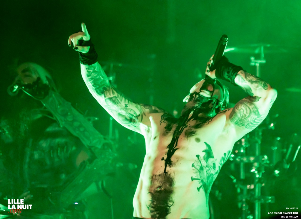 Lord Of The Lost + Chemical Sweet Kid au Black Lab en live - photo n°9