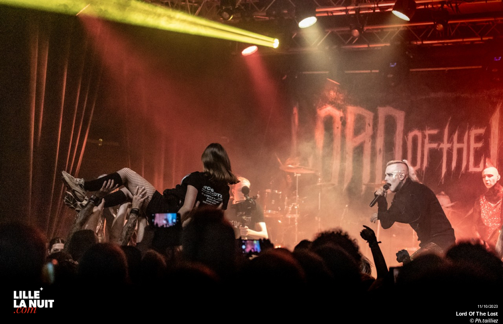 Lord Of The Lost + Chemical Sweet Kid au Black Lab en live - photo n°13