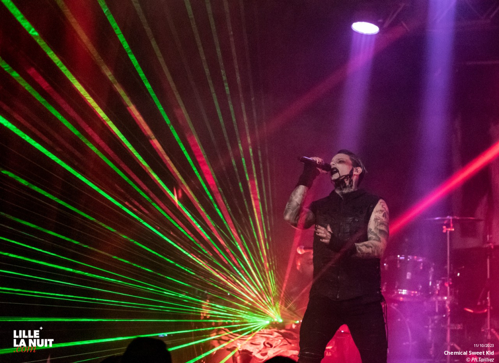 Lord Of The Lost + Chemical Sweet Kid au Black Lab en live - photo n°8