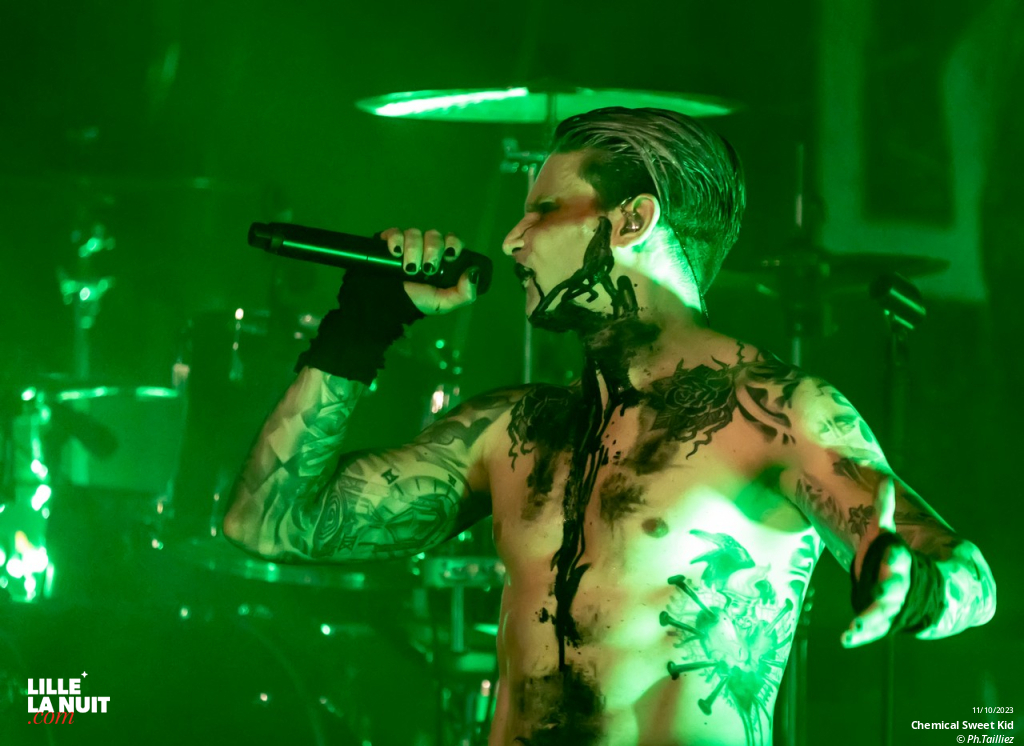 Lord Of The Lost + Chemical Sweet Kid au Black Lab en live - photo n°7