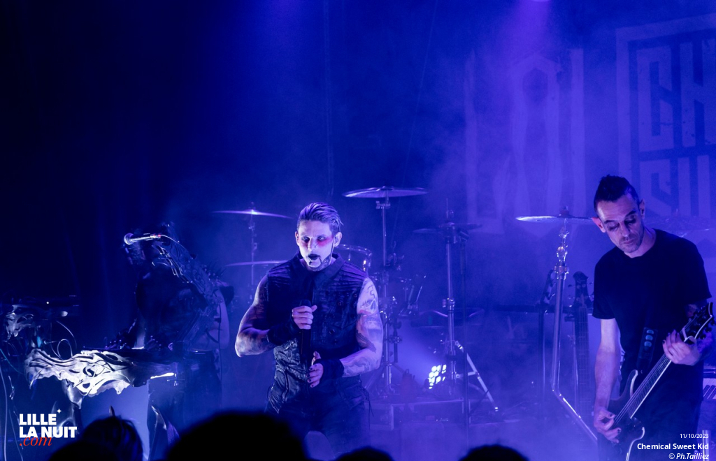 Lord Of The Lost + Chemical Sweet Kid au Black Lab en live - photo n°1