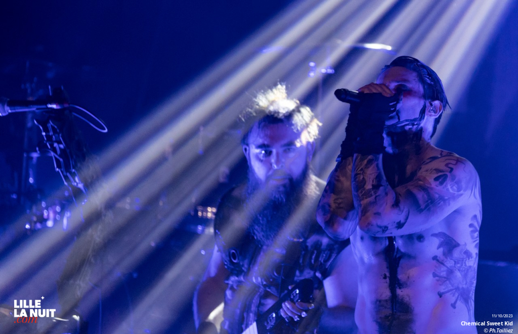 Lord Of The Lost + Chemical Sweet Kid au Black Lab en live - photo n°3