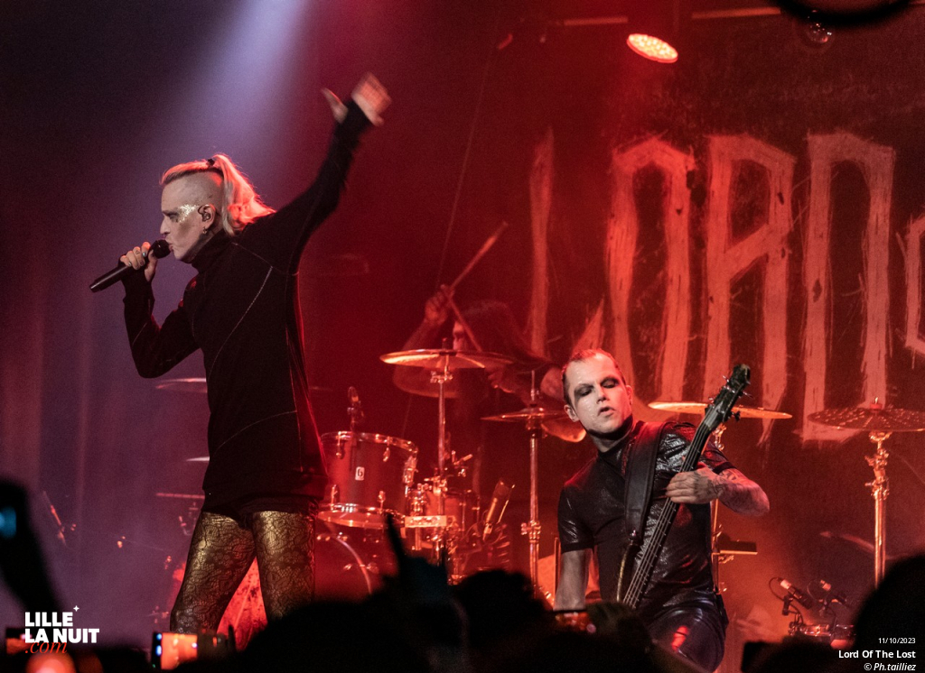 Lord Of The Lost + Chemical Sweet Kid au Black Lab en live - photo n°7