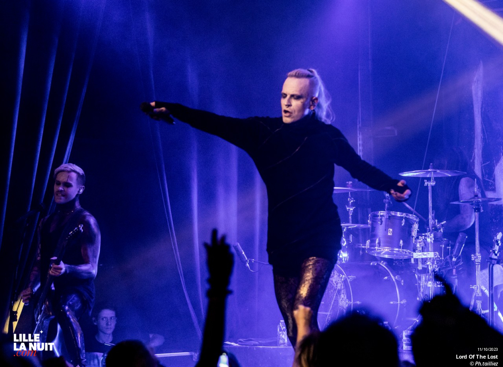 Lord Of The Lost + Chemical Sweet Kid au Black Lab en live - photo n°9