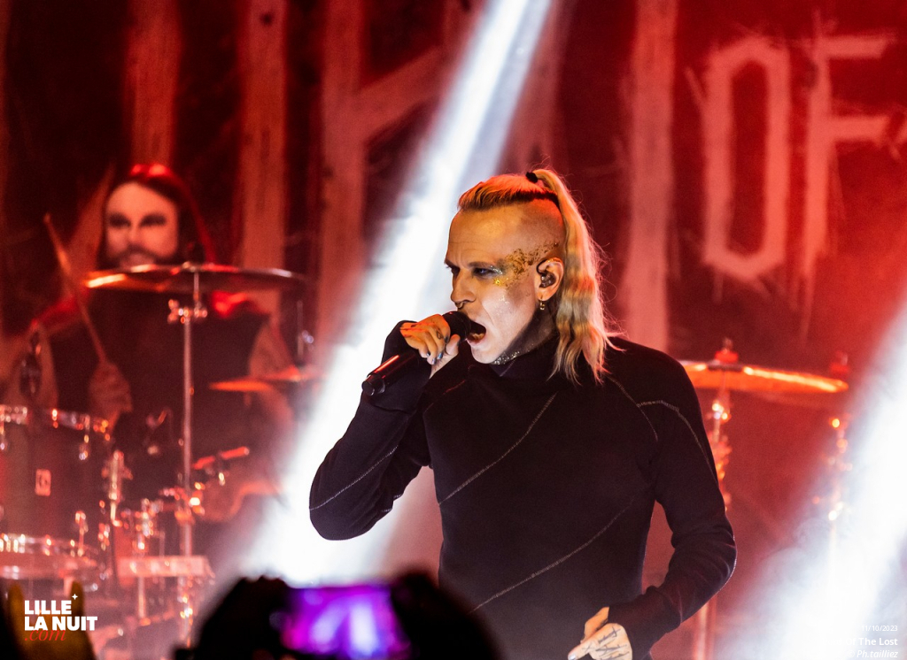 Lord Of The Lost + Chemical Sweet Kid au Black Lab en live - photo n°1