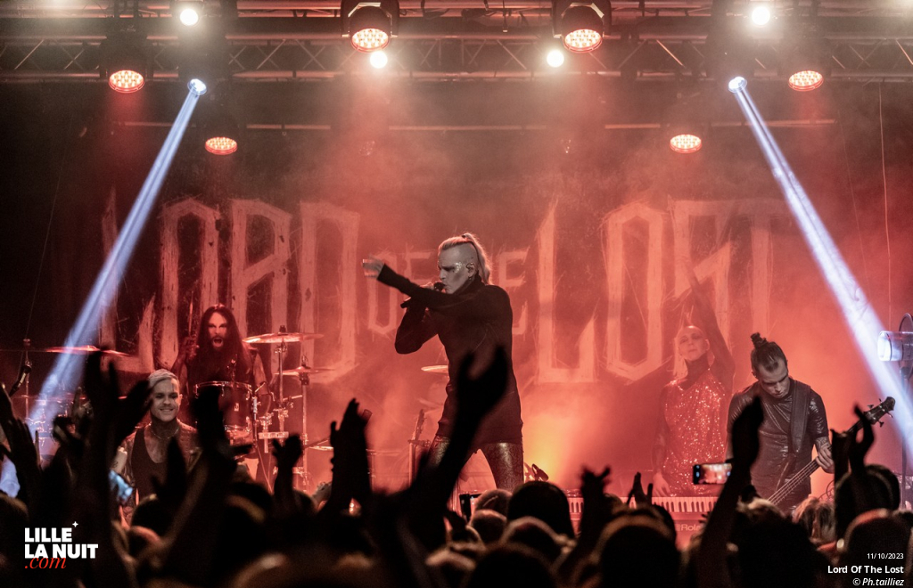 Lord Of The Lost + Chemical Sweet Kid au Black Lab en live - photo n°5