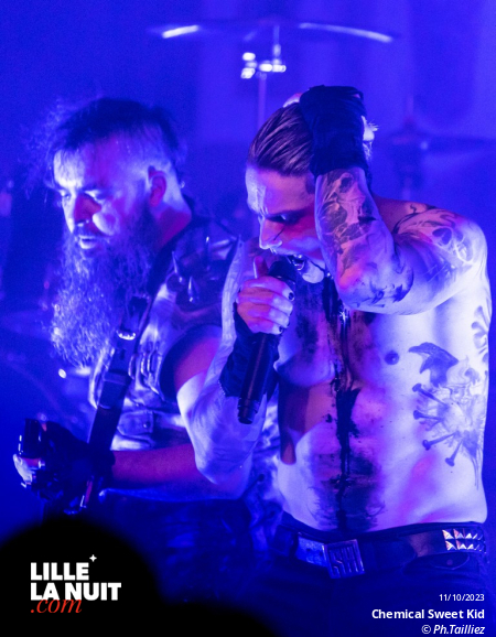 Lord Of The Lost + Chemical Sweet Kid au Black Lab en live - photo n°6